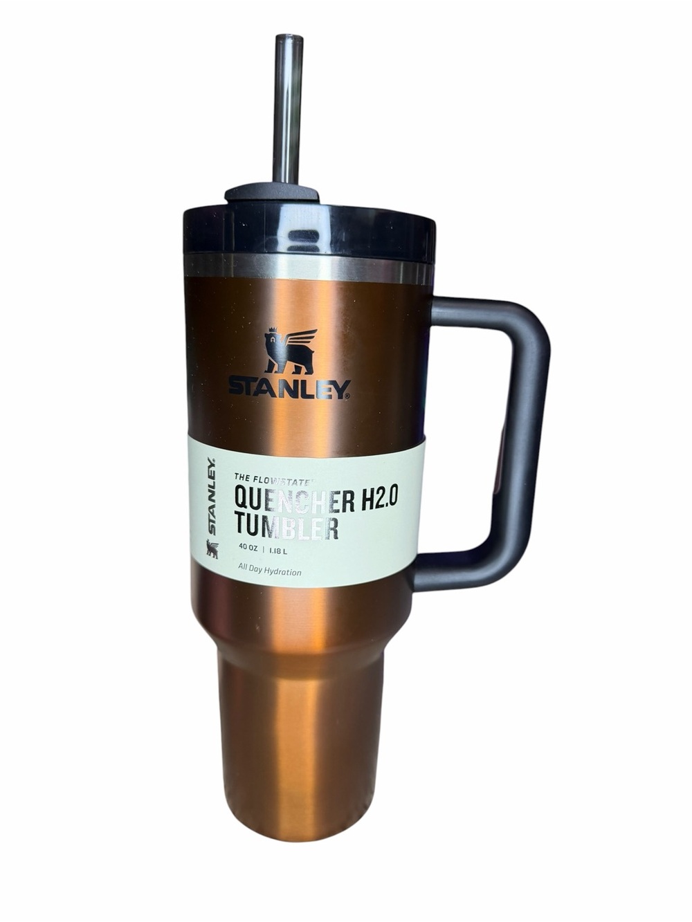 Stanley Copper Metallic Travel Tumbler